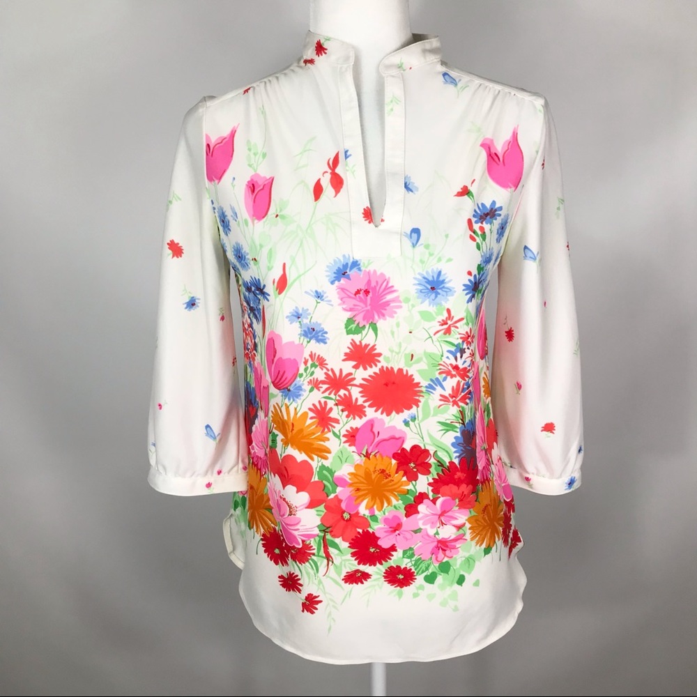 Ship 'N Shore Vintage Floral Top